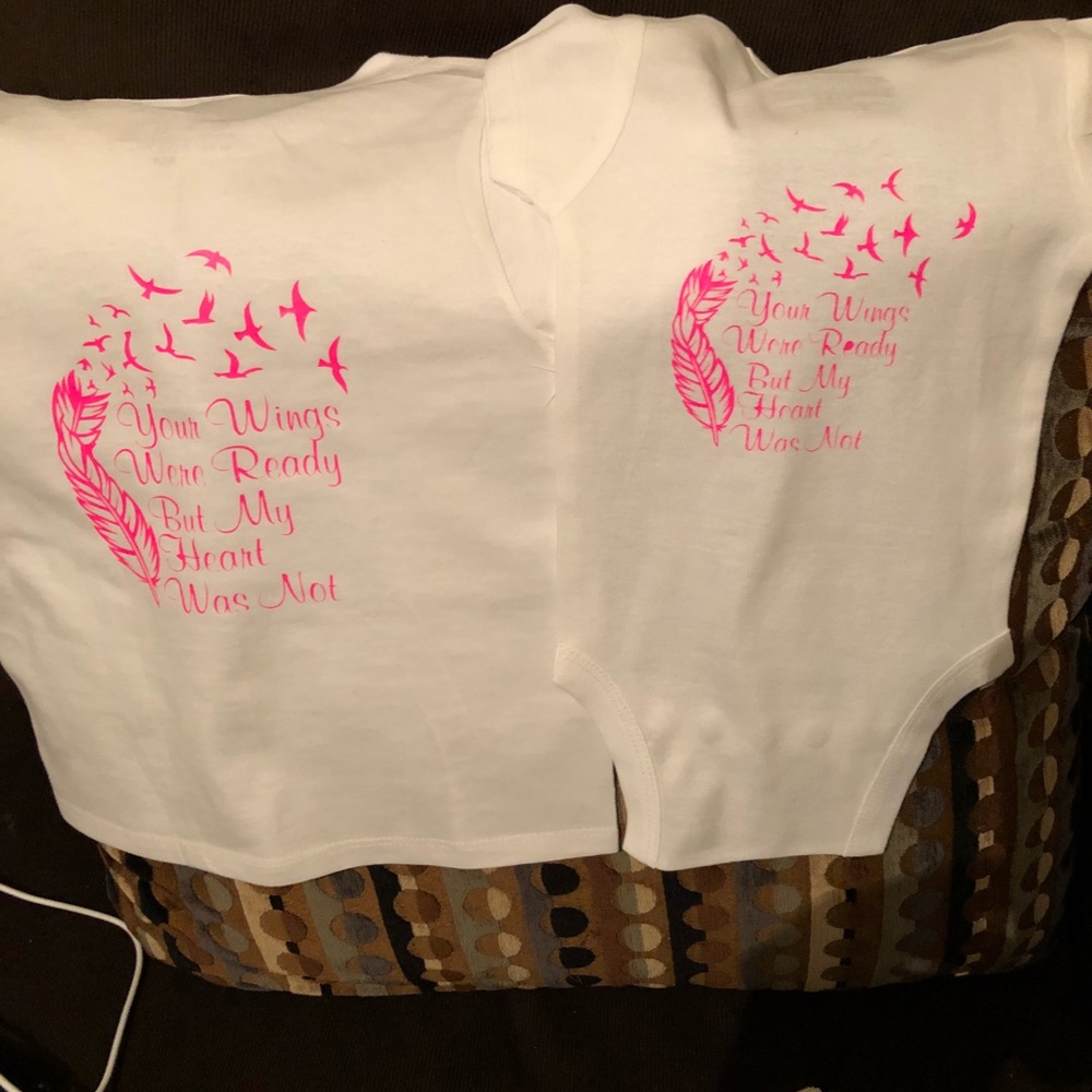 Baby breast cancer clothing